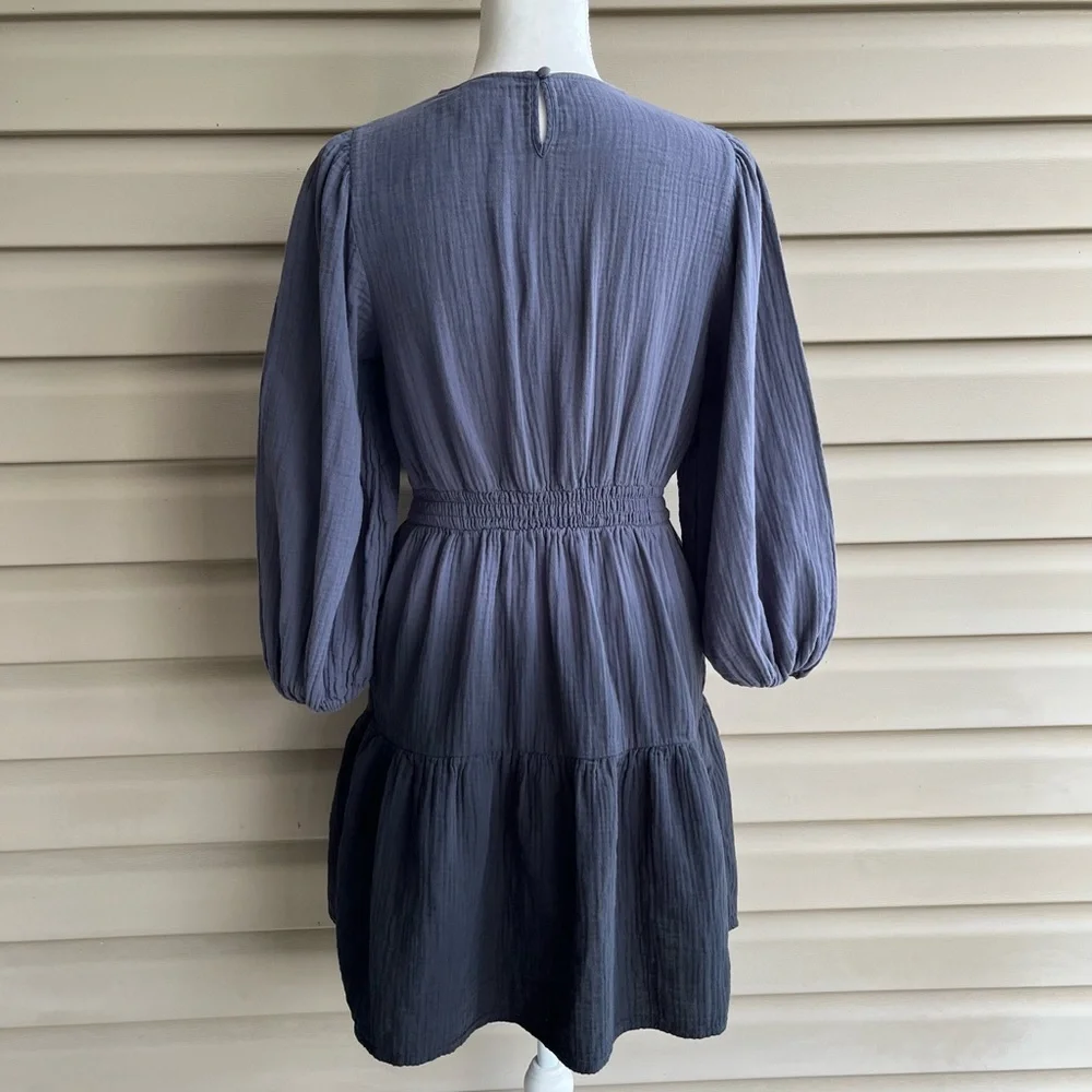 •Universal Thread• Gray/Black Ombre Tiered Dress - Size Small - Picture 7 of 10